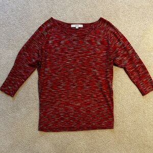 LOFT Multicolor Knit Top